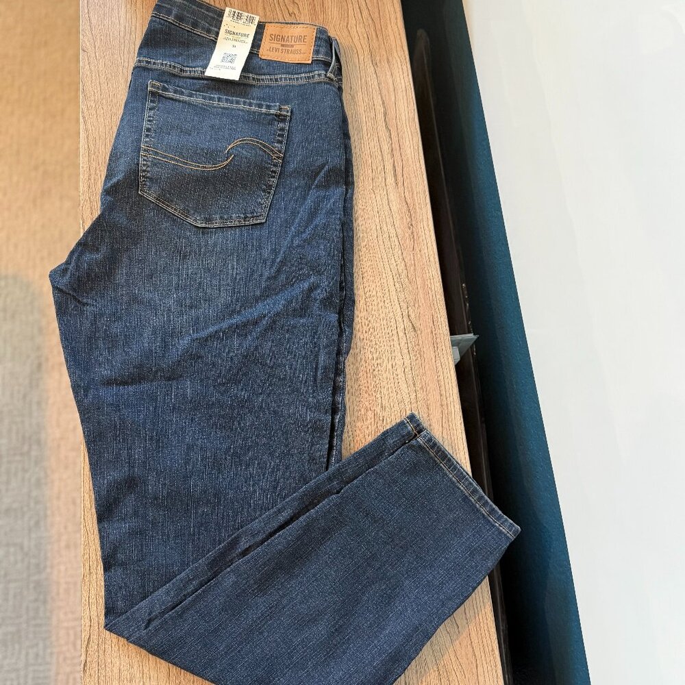 Levi's Baby Bump Skinny Jeans - dark denim